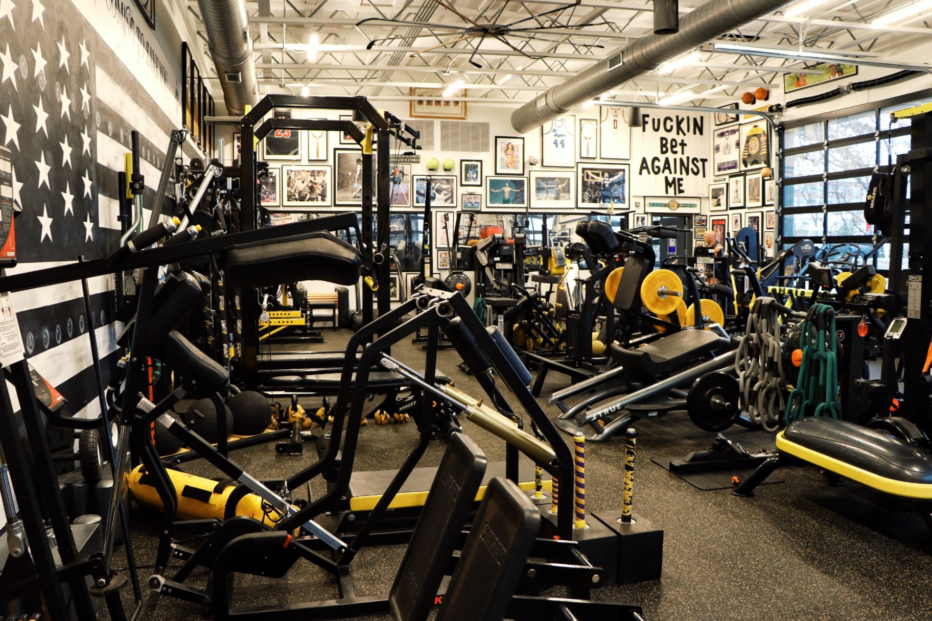 Private training facility, second building