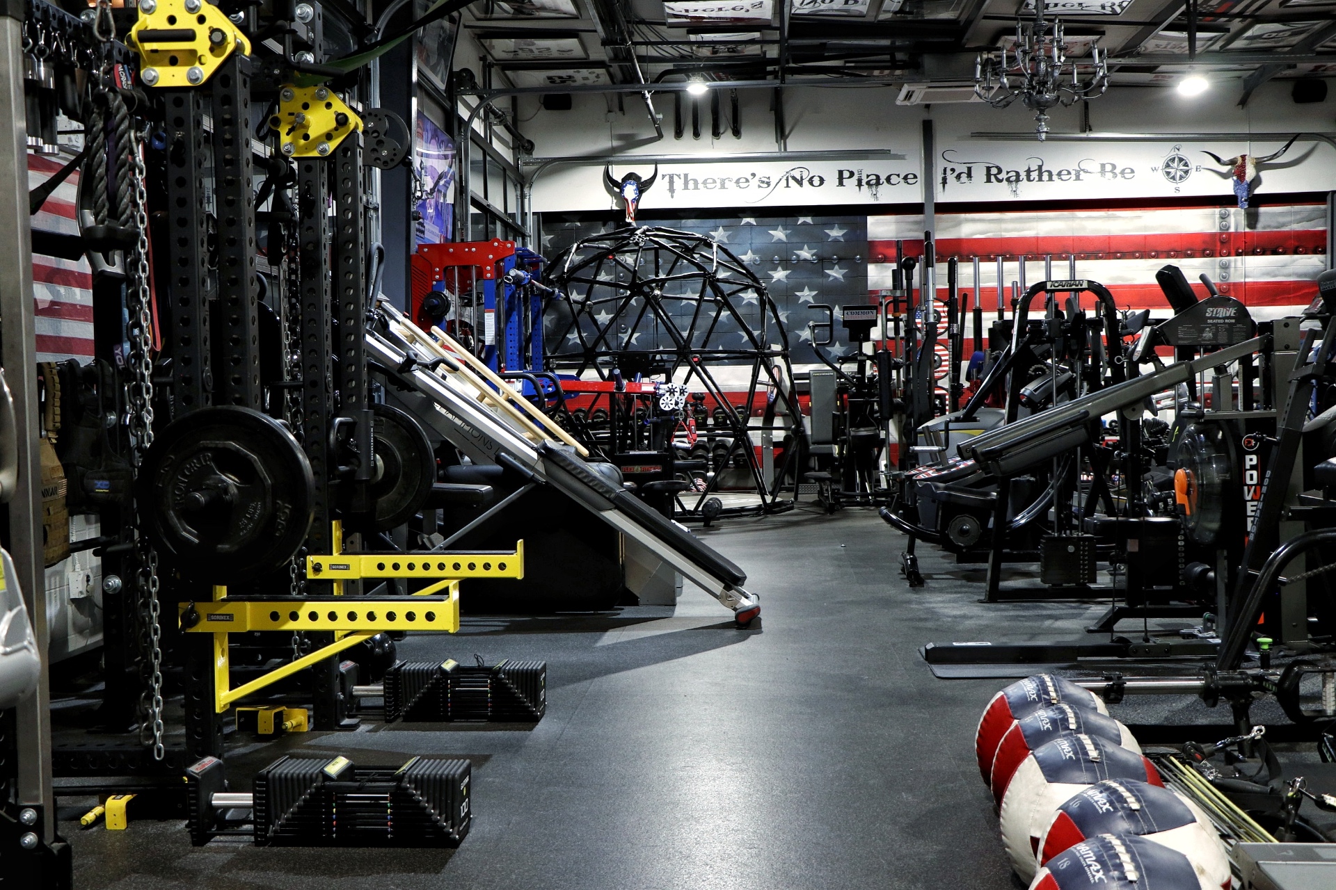 Private training facility, second view